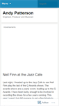 Mobile Screenshot of andypmusic.wordpress.com