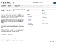 Tablet Screenshot of andypmusic.wordpress.com