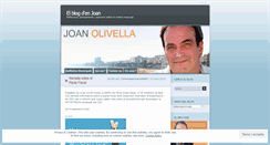 Desktop Screenshot of joanolivella.wordpress.com