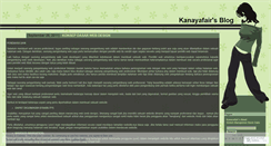 Desktop Screenshot of kanayafair.wordpress.com