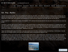 Tablet Screenshot of christinanewzealand.wordpress.com