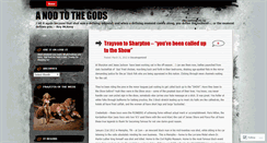 Desktop Screenshot of anodtothegods.wordpress.com