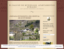 Tablet Screenshot of elbalcondemuniellos.wordpress.com