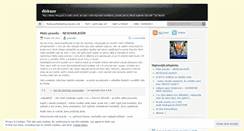 Desktop Screenshot of diskuze.wordpress.com