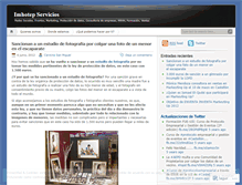 Tablet Screenshot of imhotepservicios.wordpress.com