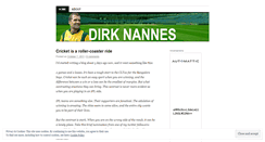 Desktop Screenshot of dirknannes.wordpress.com