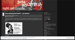 Desktop Screenshot of lightrailcoyote.wordpress.com