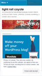 Mobile Screenshot of lightrailcoyote.wordpress.com