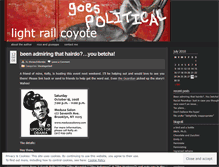 Tablet Screenshot of lightrailcoyote.wordpress.com