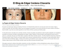 Tablet Screenshot of edgarcenteno.wordpress.com