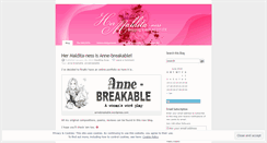 Desktop Screenshot of hermalditaness.wordpress.com