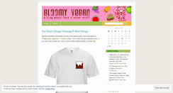 Desktop Screenshot of gloomyvegan.wordpress.com