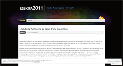 Desktop Screenshot of esskifa2011.wordpress.com