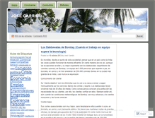Tablet Screenshot of josegarridogr.wordpress.com