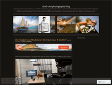 Tablet Screenshot of chadcasephotography.wordpress.com