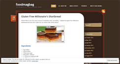 Desktop Screenshot of foodmagbag.wordpress.com