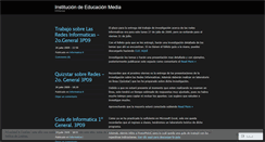 Desktop Screenshot of infotareas.wordpress.com