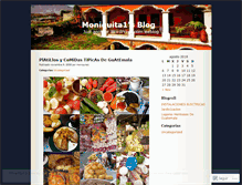 Tablet Screenshot of moniquita1.wordpress.com