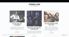 Desktop Screenshot of norwayone.wordpress.com