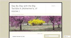 Desktop Screenshot of daybydaywiththebigterriblea.wordpress.com