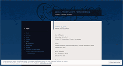 Desktop Screenshot of lauraannamacor.wordpress.com