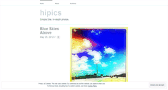 Desktop Screenshot of hipics.wordpress.com