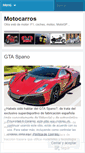 Mobile Screenshot of motocarros.wordpress.com