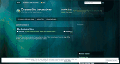 Desktop Screenshot of dreamsforinsomniacs.wordpress.com