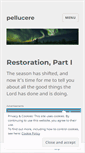 Mobile Screenshot of pellucere.wordpress.com