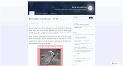 Desktop Screenshot of bicicletadario.wordpress.com