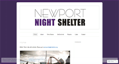 Desktop Screenshot of newportnightshelter.wordpress.com