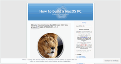 Desktop Screenshot of howtomacospc.wordpress.com
