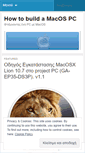Mobile Screenshot of howtomacospc.wordpress.com