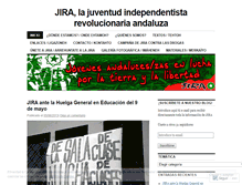 Tablet Screenshot of jiraandalucia.wordpress.com