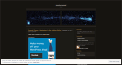 Desktop Screenshot of mantecanaut.wordpress.com