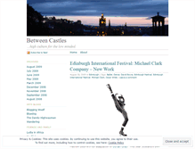 Tablet Screenshot of betweencastles.wordpress.com