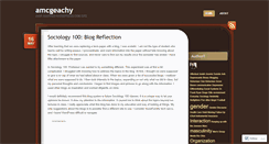 Desktop Screenshot of amcgeachy.wordpress.com