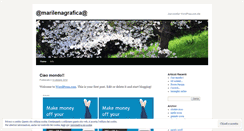 Desktop Screenshot of marilenagrafica.wordpress.com