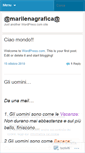 Mobile Screenshot of marilenagrafica.wordpress.com
