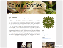 Tablet Screenshot of colourstories.wordpress.com