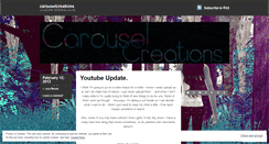 Desktop Screenshot of carouselcreations.wordpress.com