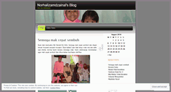 Desktop Screenshot of norhalizamdzainal.wordpress.com