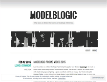 Tablet Screenshot of modelogic.wordpress.com