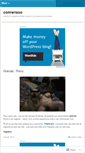 Mobile Screenshot of comienzoo.wordpress.com