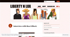 Desktop Screenshot of libertynlux.wordpress.com