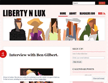 Tablet Screenshot of libertynlux.wordpress.com