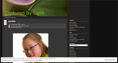 Desktop Screenshot of capturedbylight.wordpress.com