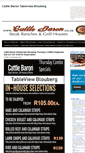 Mobile Screenshot of cattlebarontableviewblouberg.wordpress.com