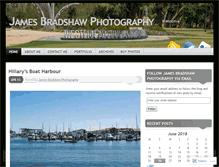 Tablet Screenshot of jamesbradshawphotography.wordpress.com