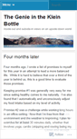 Mobile Screenshot of kbgenie.wordpress.com
